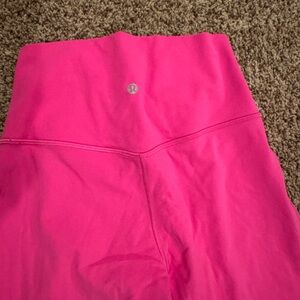 Lululemon Pink High-Waisted Leggings